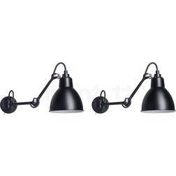 DCW Lamp Gras No 204 Black Wandlampe 15.3cm 2Stk.