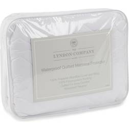 The Lyndon Company Protector Case Pack Mattress Cover White (200x150cm)