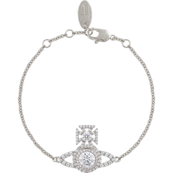 Vivienne Westwood Norabelle Bracelet - Silver/Transparent