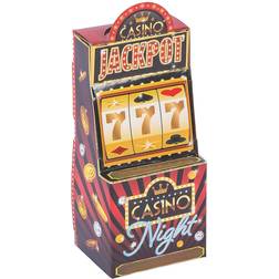 Fun Express Table Decorations Casino Night Slot Machine Favor Boxes 12pcs