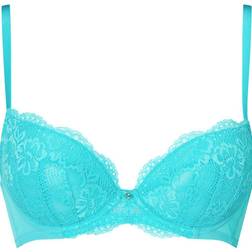 Ann Summers Sexy Lace Planet Padded Plunge Bra - Aqua