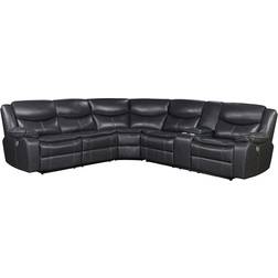 Coaster Sycamore Gray Sofa 114.2" 3pcs 5 Seater
