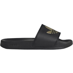 adidas Adilette Lite - Core Black/Matte Gold