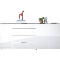 Stella Trading Santorin White Chest of Drawer 226x99cm