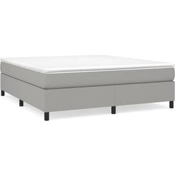 vidaXL Box Spring Platform Mattress Foundation Fabric