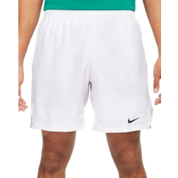 NIKE Court Victory Men's Dri-FIT Tennis Shorts - White/Black