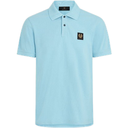 Belstaff Cotton Pique Polo Shirt - Skyline Blue