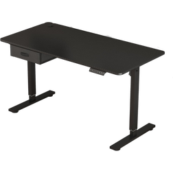 MCC Direct Electric Standing Black Writing Desk 70x140cm