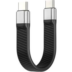 Nordic USB4-014 40Gbps 100W USB C- USB C M-M 0.1m