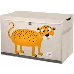 3 Sprouts Leopard Toy Chest