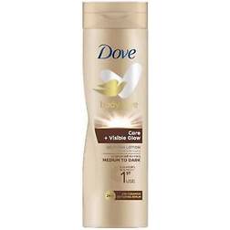 Dove Visible Glow Self-Tan Lotion Medium to Dark 400ml