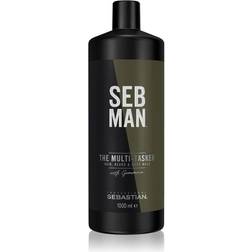 Sebastian Professional Seb Man the Multi-Tasker 3-in-1 Beard, Hair & Body Wash 1000ml