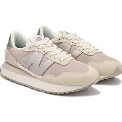 New Balance Women's 237 Retro Sneakers Beige/Off White 6.5 B