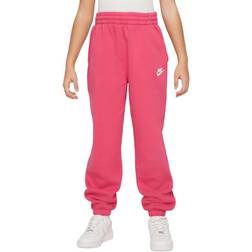 Nike Girls' Sportswear Club Fleece Sweatpants XSmall Aster Pink/Aster Pink/White