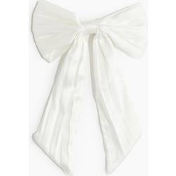 H&M White Bow hair clip