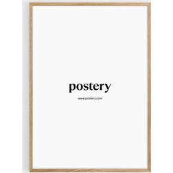 Postery Picture Wood Orange Photo Frame 30x40cm