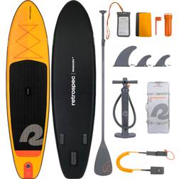 Retrospec Weekender 2.0 Inflatable 10'6" Stand Up Paddle Board Kit