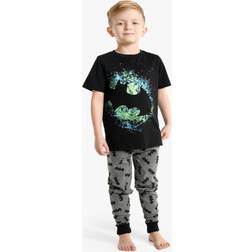 Brand Threads Batman Pyjama Black 6-7 Years