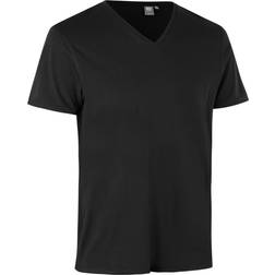 ID Identity V-Hals T-Shirt Herre Black