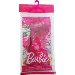 Barbie Fashion and Accessories Complete Look Red Hearts HRH36