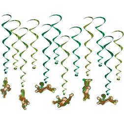 Beistle Swirls Monkey Whirls 12pcs