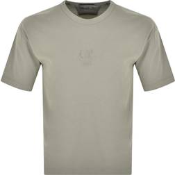 CP COMPANY Logo Jersey T-shirt - Khaki