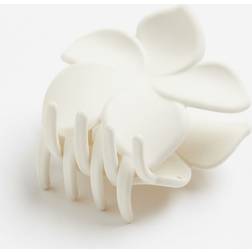 H&M White Flower-shaped hair claw