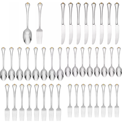 Hudson Park Laurel Cutlery Set 42pcs