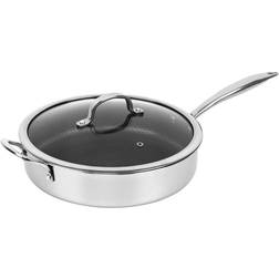 Brentwood 3-Ply Hybrid Non-Stick with lid 11 "