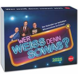 Heye 2025 Who Knows Something Like That? Daily Tear-Off Calendar