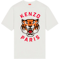 Kenzo Lucky Tiger Oversize T-shirt Unisex - Off White