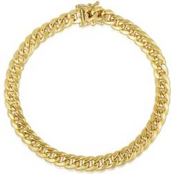 Bloomingdale's Miami Cuban Chain Bracelet - Gold