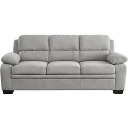 Lexicon Felicia Light Gray Sofa 80" 3 Seater