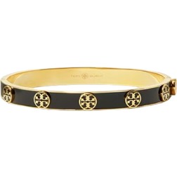 Tory Burch Miller Hinged Bracelet - Gold/Black