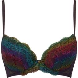 Ann Summers Sexy Lace Planet Pride Plunge Bra - Black