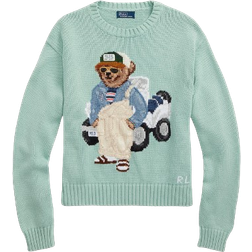 Polo Ralph Lauren Polo Bear Crewneck Jumper - Celadon