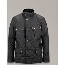 Belstaff Crosby Motorradjacke für Herren Waxed Cotton Black