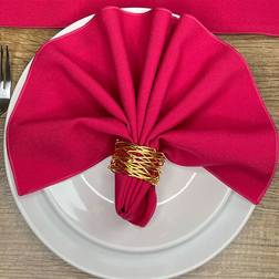 Hope Textiles Magenta Cloth Napkin Red (48x48cm)