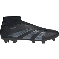 adidas Predator League Laceless FG - Core Black/Carbon