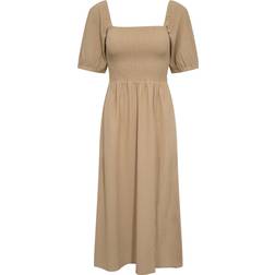 Liberté Line Ss Dress - Sand