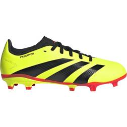 adidas Junior Predator League FG - Team Solar Yellow 2/Core Black/Solar Red