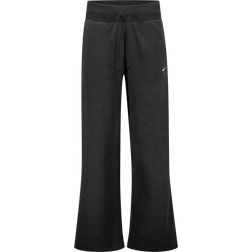 NIKE Women's Sportswear Phoenix Plush High Waisted Cosy Fleece Trousers - Black/Sail