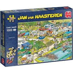 Jumbo Jan Van Haasteren Camping Chaos 1000 Pieces