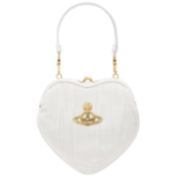 Vivienne Westwood Belle Heart Frame Purse - Cream