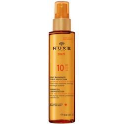 Nuxe Huile Bronzante Faible Protection SPF10