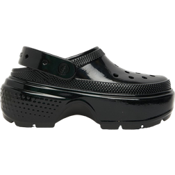 Crocs Stomp High Shine Clog - Black