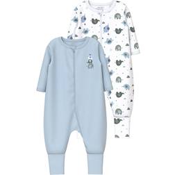 Name It Schlafanzug 2er-pack - Baby Blue (13232743)