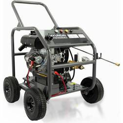 Hyundai Hyundai 4000Psi 275 Bar Diesel Pressure Washer Annovi Reverberi Triplex Pump 15L/min With 10M Hose Hyw4000De2 One Size