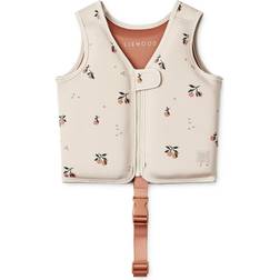 Liewood Zwemvest met print Creme 15-19 kg-19-30 kg