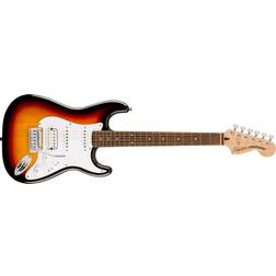 Squier By Fender Squier Affinity Series Stratocaster Junior HSS, 3 Colour Sunburst Electric Guitar
